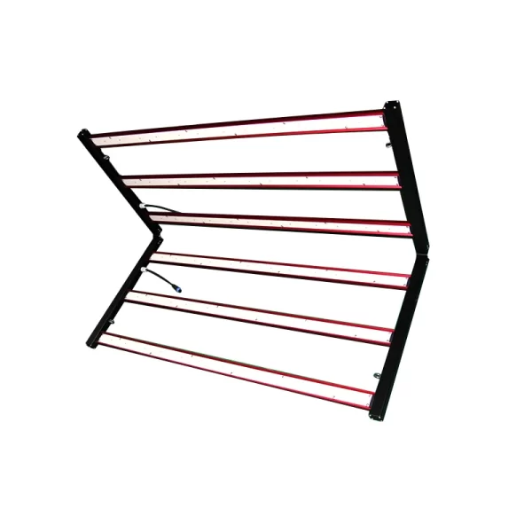 650w 6-bars LED Grow light 180° foldable