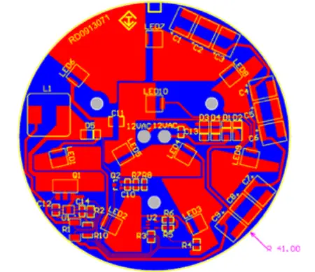 led pcb design LED driver layout