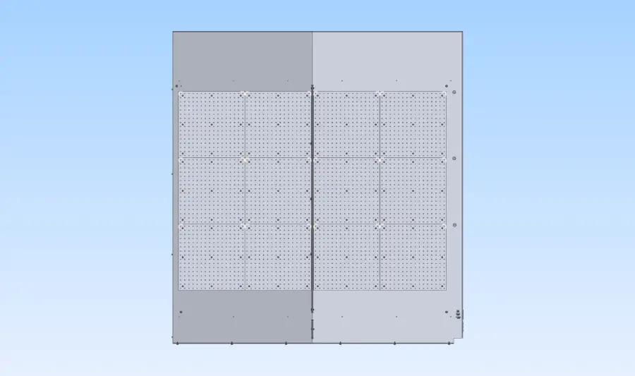 12 LED panels modular lighting array
