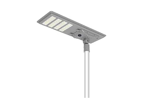 Casyoo Helios Prime all-in-one solar street light providing bright dusk to dawn illumination