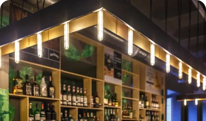 indoor lighting for Retail Stores & Showrooms