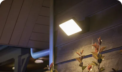 Outdoor lighting used for smart residential communities