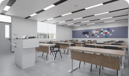 lighting for Schools, Hospitals & Public Interiors