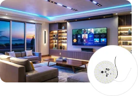 LED module PCB applied to cabinets