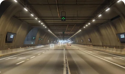 Arrow signal PCB for highway and tunnel lane control