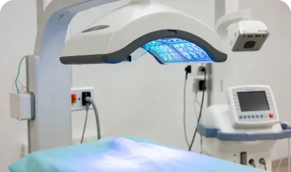 Phototherapy LED PCB with custom wavelength options
