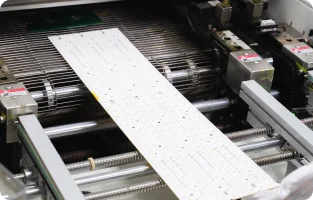 Reflow soldering process for LED PCB SMT assembly