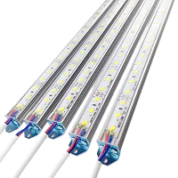 Edge-lit LED backlight PCB bar for light guide plate and slim display