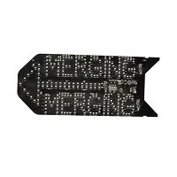 Arrow signal PCB for lane control and direction indicators